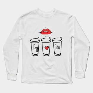 Coffee Lovers Club Long Sleeve T-Shirt